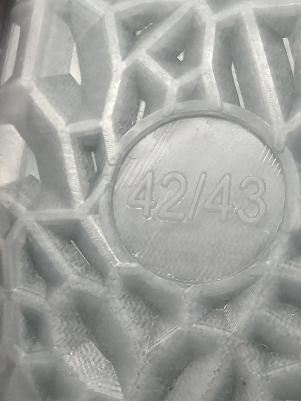 NWT Men’s Gray Palm-Print Water Shoes, Size 42/43